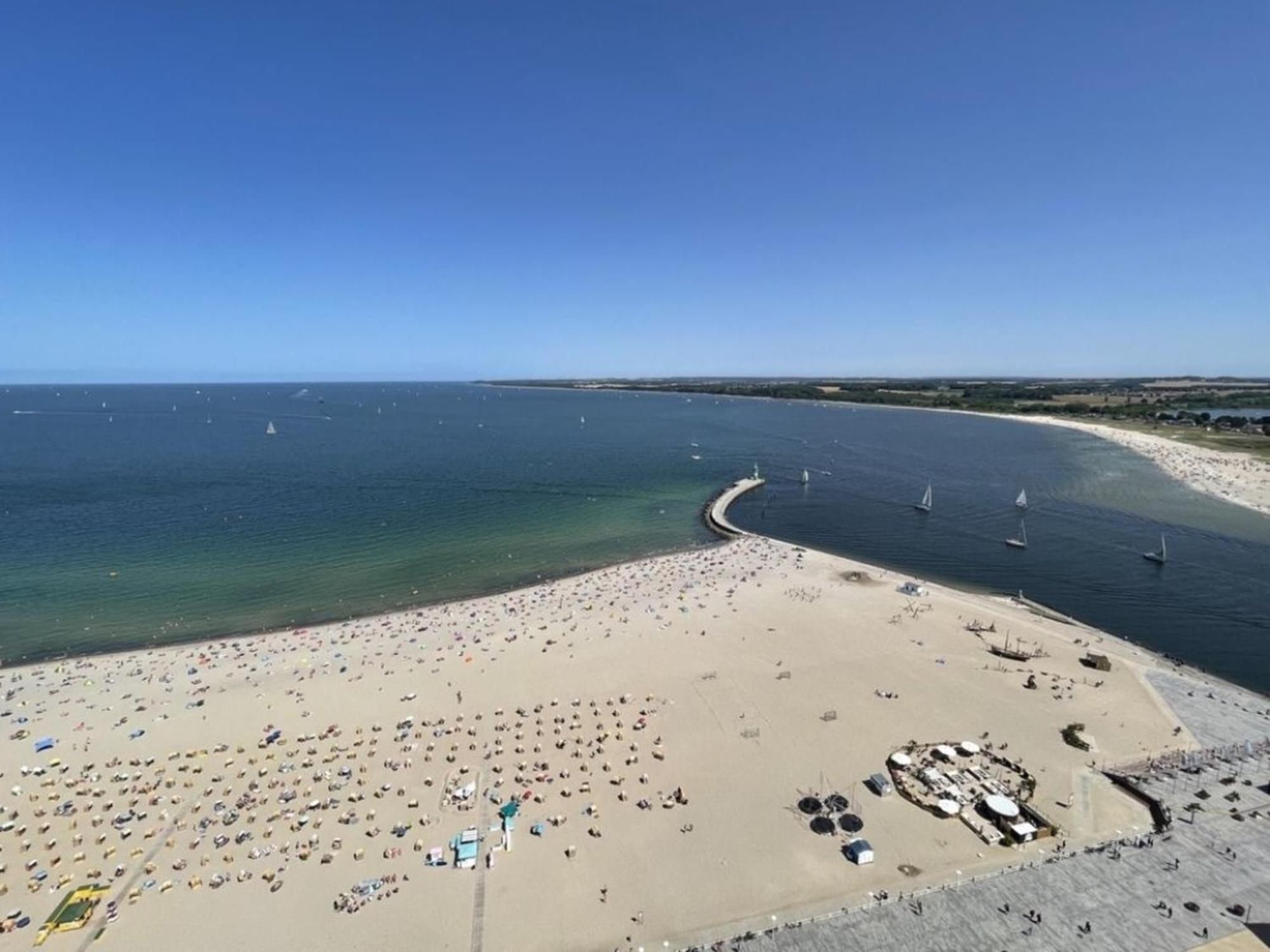 Wind Und Meer 3-Zimmer-Ecksuite Maritim Residenz Travemuende Lübeck Eksteriør bilde